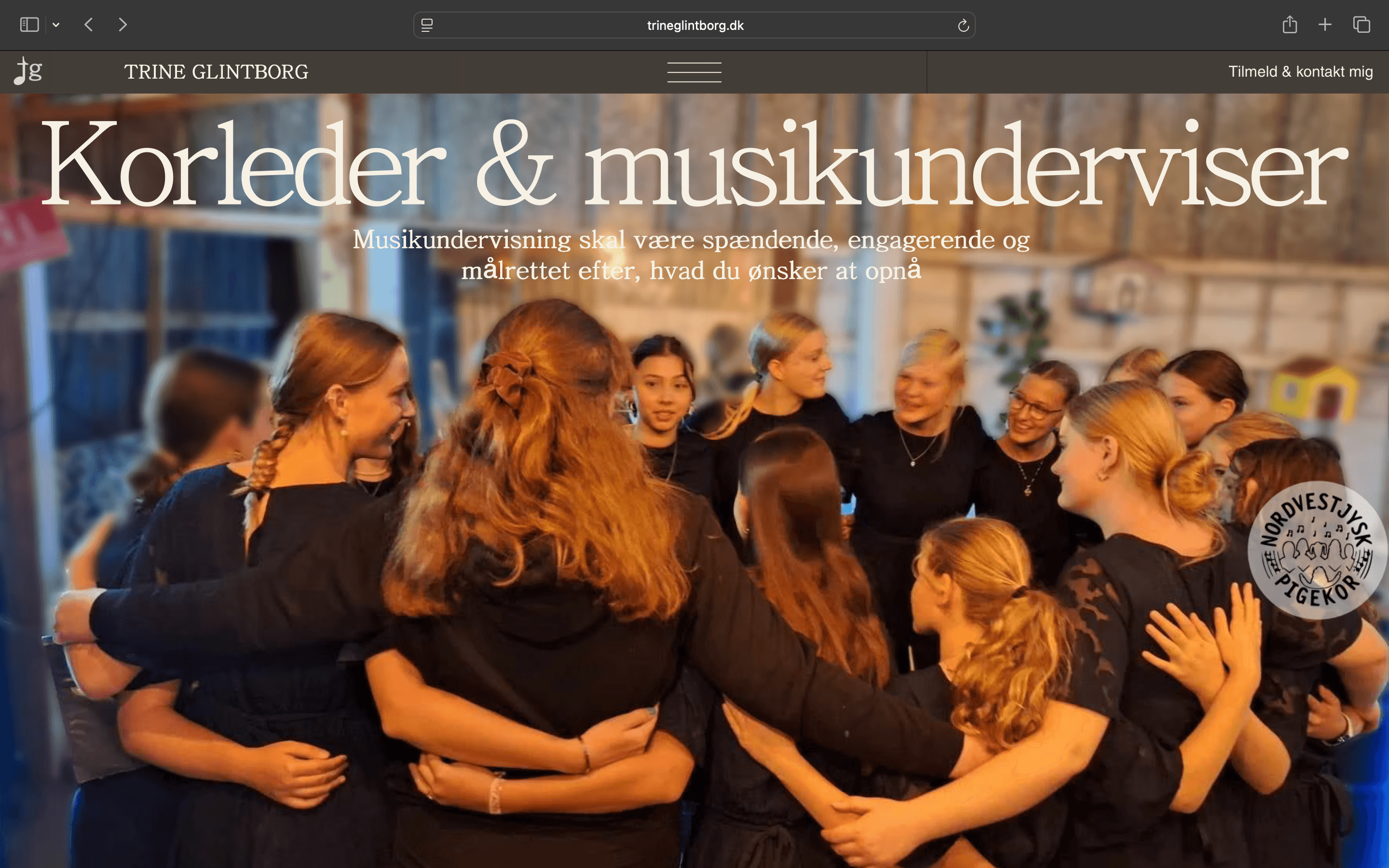 TrineGlintborg.dk preview