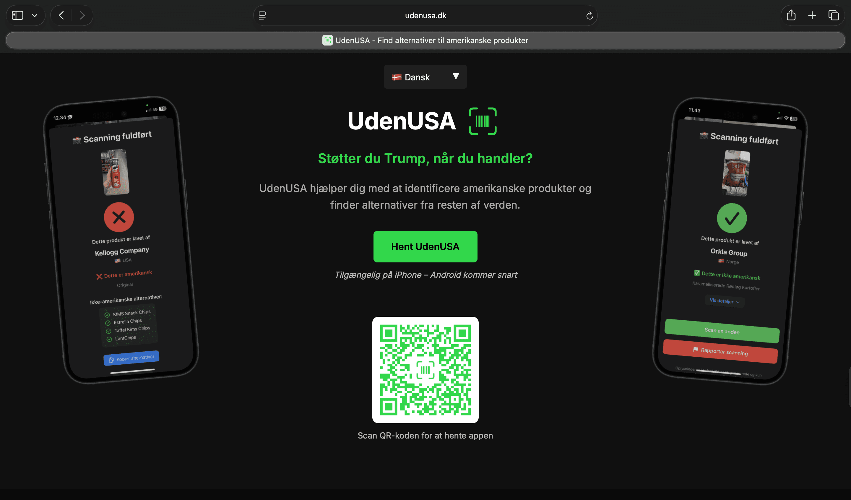 UdenUSA App preview